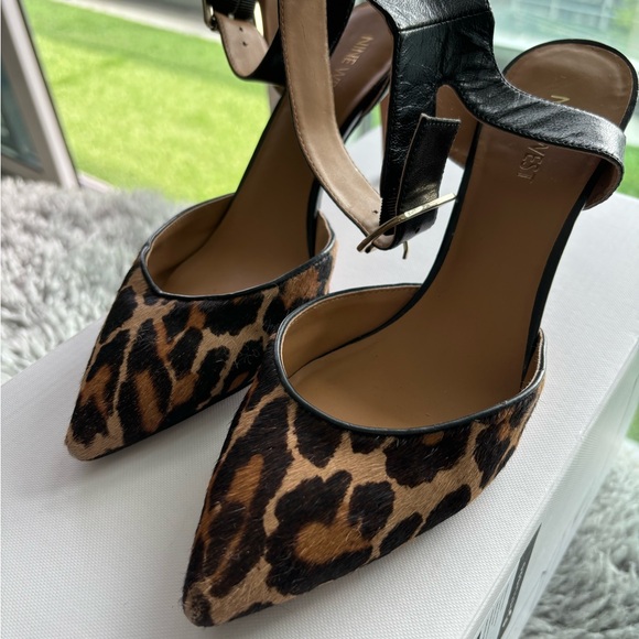 Nine West animal print open Back sandal - Picture 5 of 5